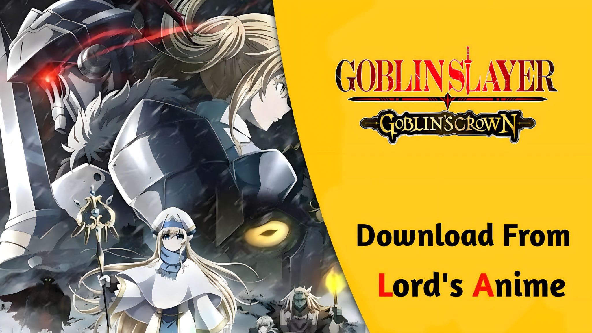 Goblin Slayer Goblins Crown Hindi Subbed Movie | Goblin Slayer hindi sub!!